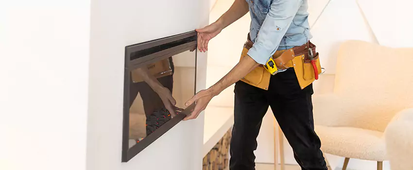 Metal Fireplace Installation in Deming, New Mexico