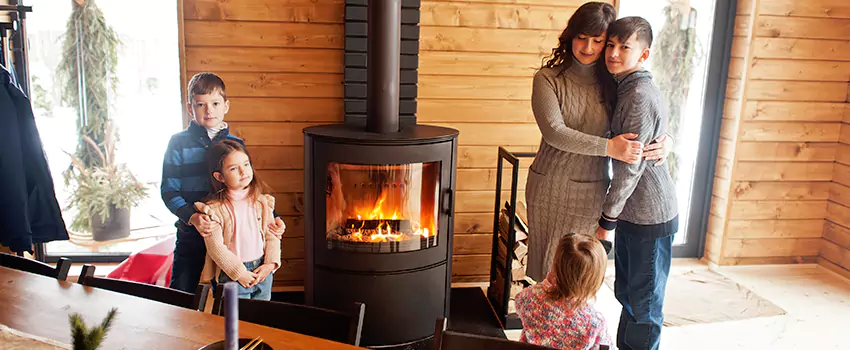 Morso Cast Iron Fireplace Insert Installation in Deming, New Mexico