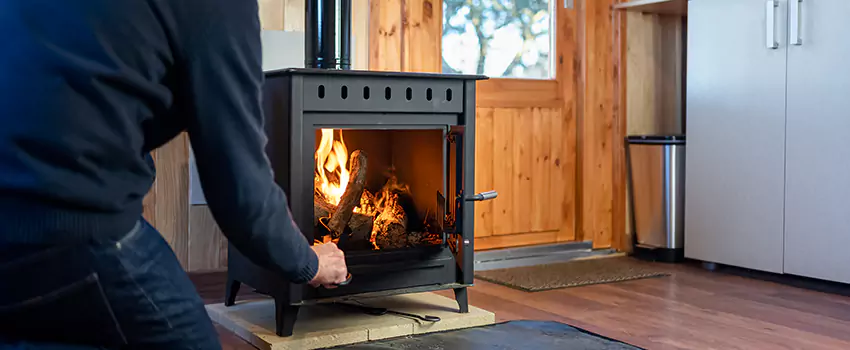 Open Hearth Wood Fireplace Installation in Deming, NM