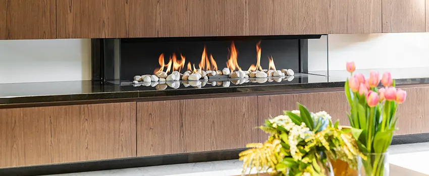 Double-height Fireplace Design Refurbishment in Deming, New Mexico