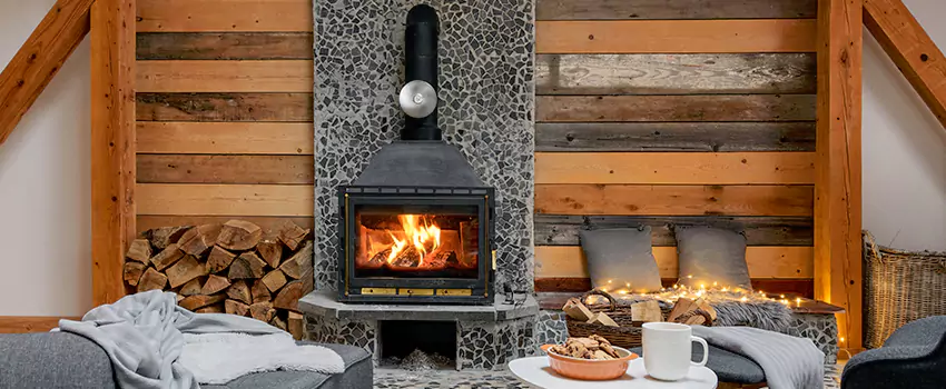 Thelin Hearth Products Direct Vent Gas Stove Fireplace Inspection in Deming, New Mexico