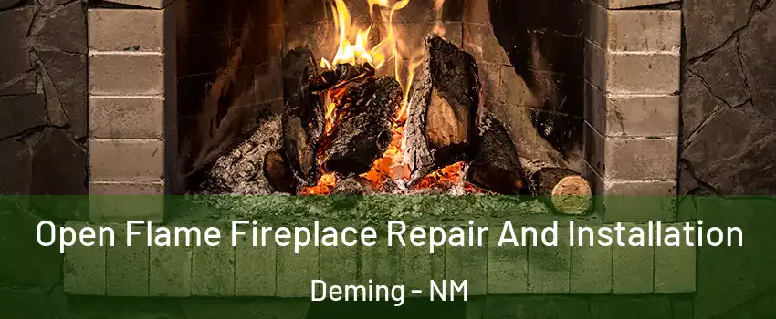  Open Flame Fireplace Repair And Installation Deming - NM